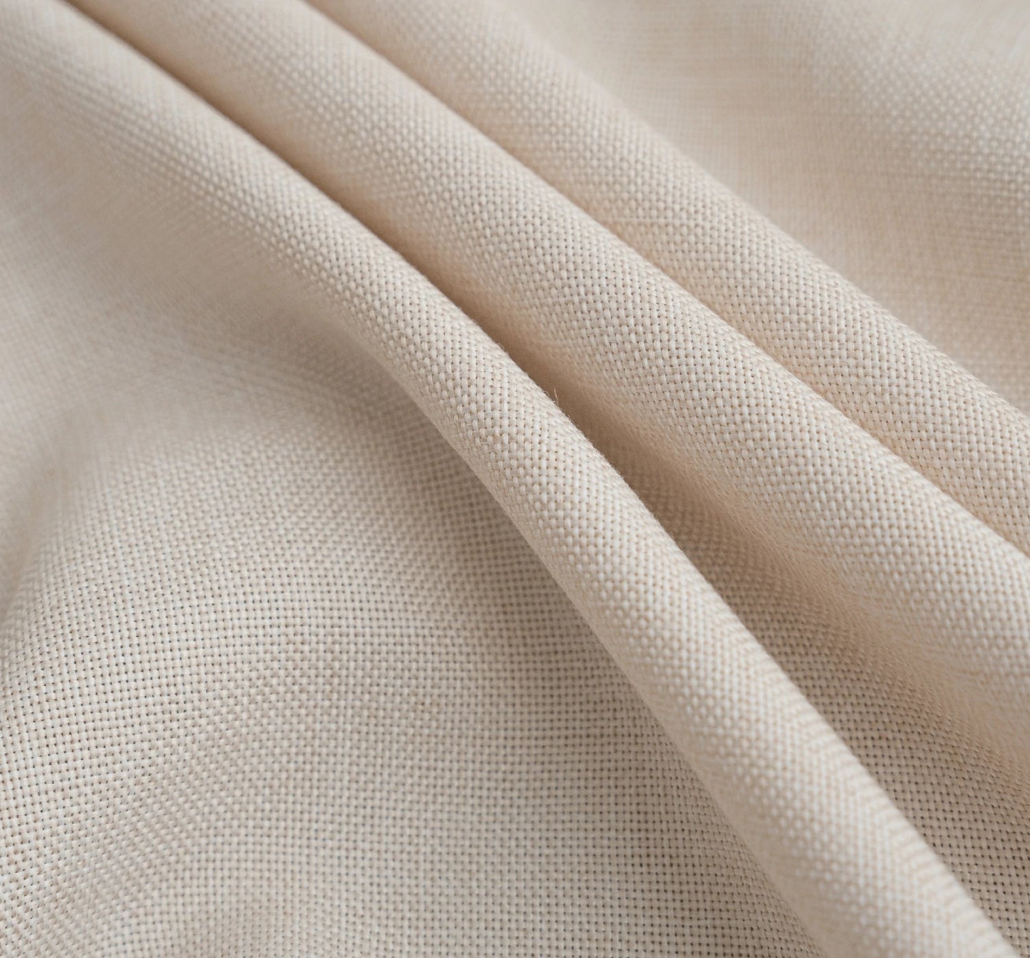 Dandelion Polyester Pinch Pleat Drapery Custom Curtains Blackout Curtains Beige White