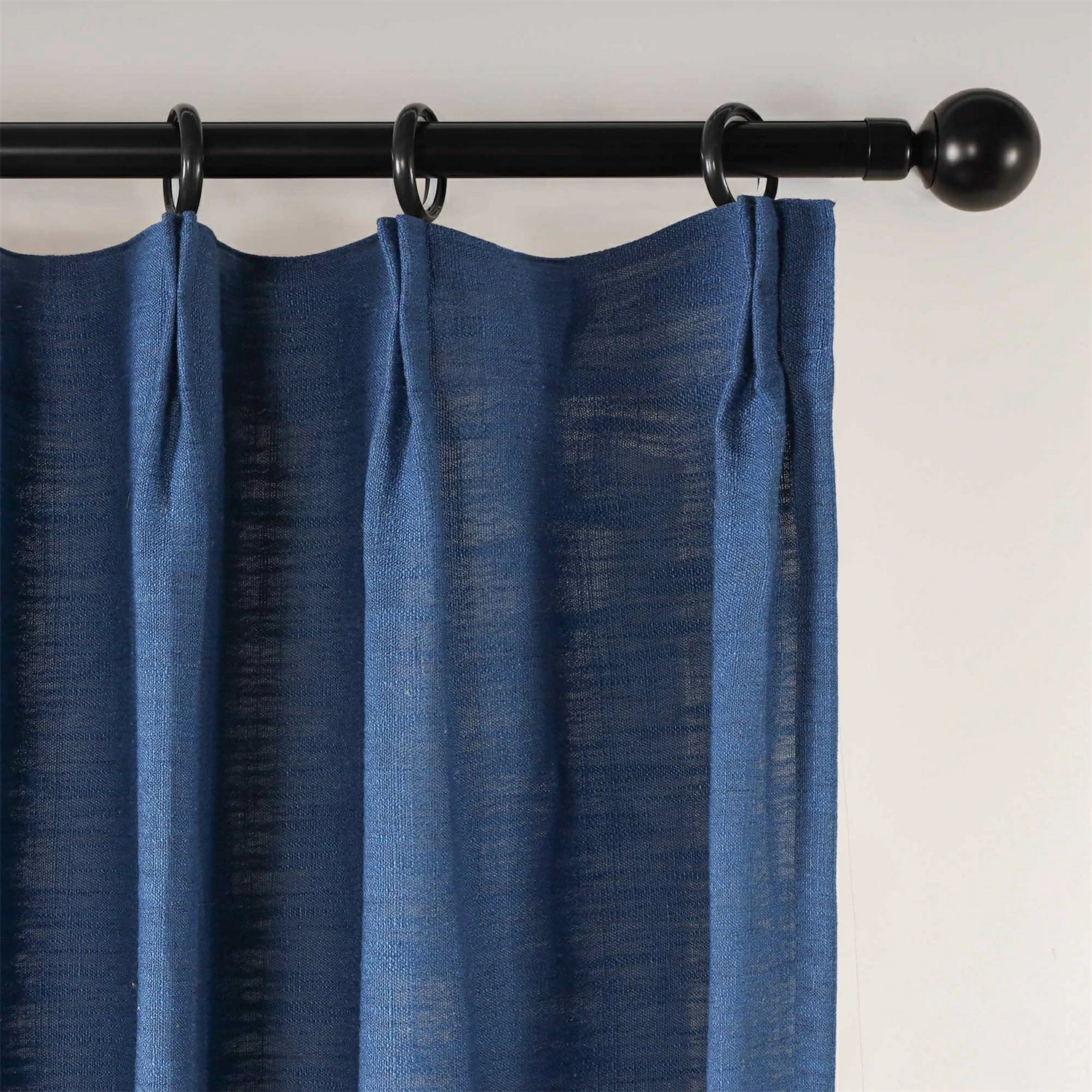 Linen Slub Texture Linen & Polyester Blend Drapery
