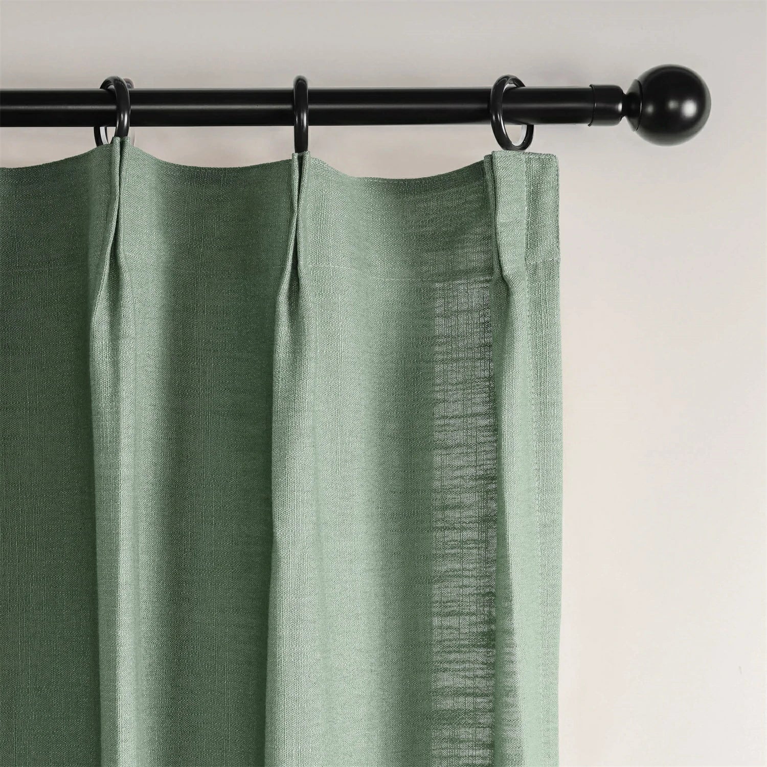 Linen Slub Texture Linen & Polyester Blend Drapery