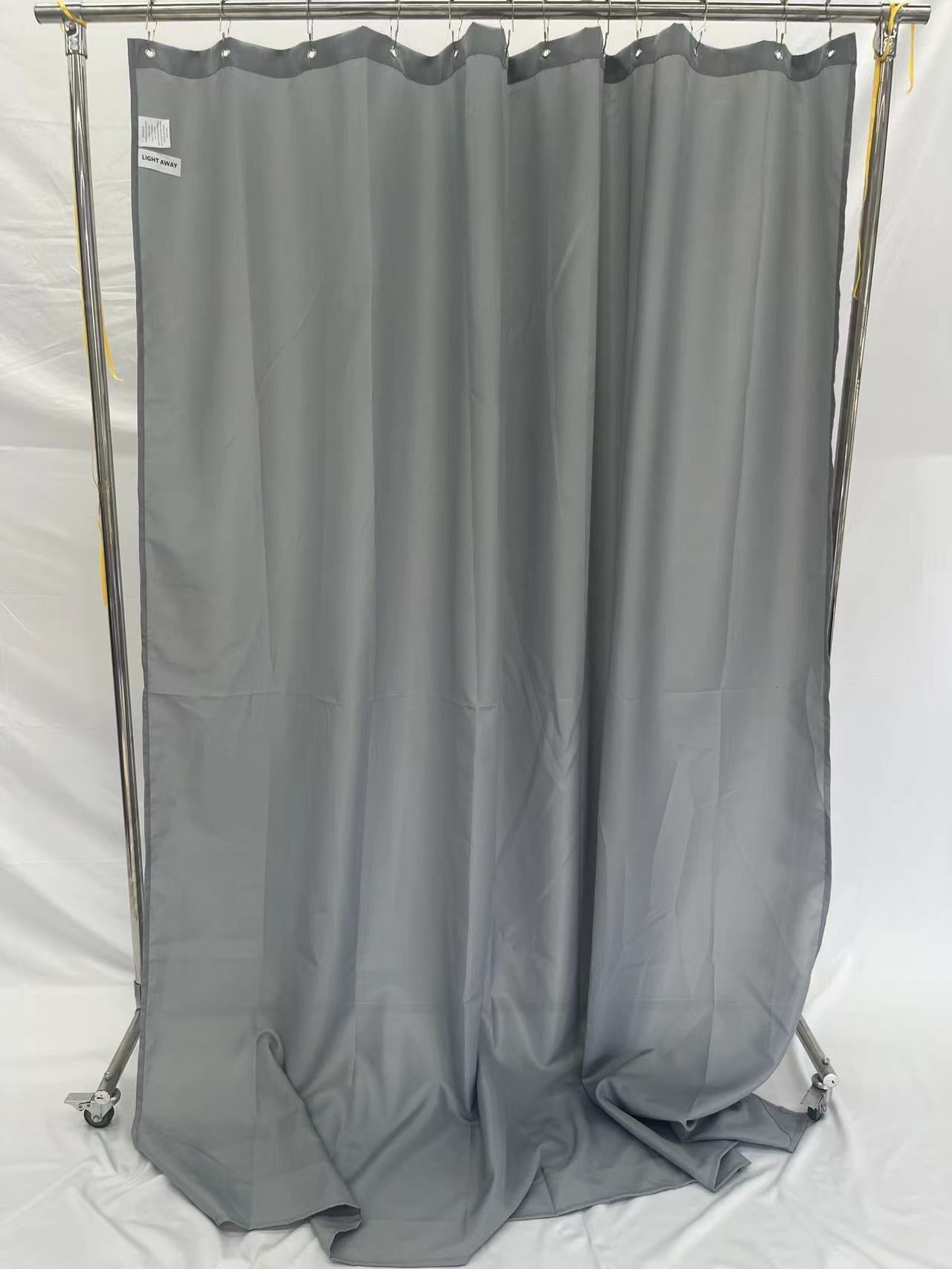 Light Away Fabric Shower Curtain Soft Hotel Quality, Hotel Quality, Machine Washable, 72 x 84 inches for Bathroom