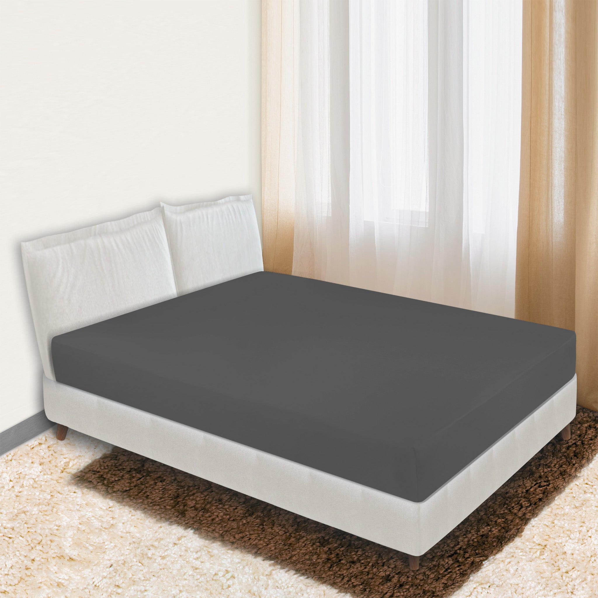 Microfiber Stretch Fitted Sheet